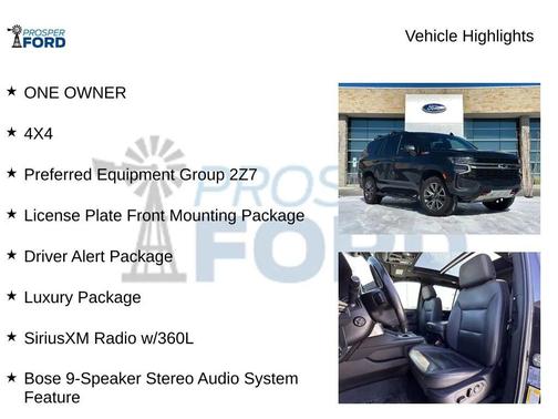 2022 Chevrolet Tahoe 4WD Z71