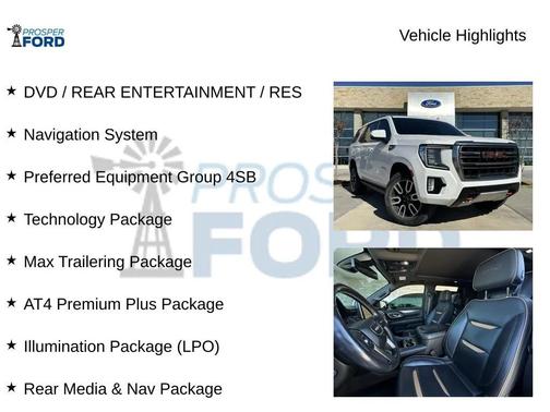 2021 GMC Yukon 4WD AT4