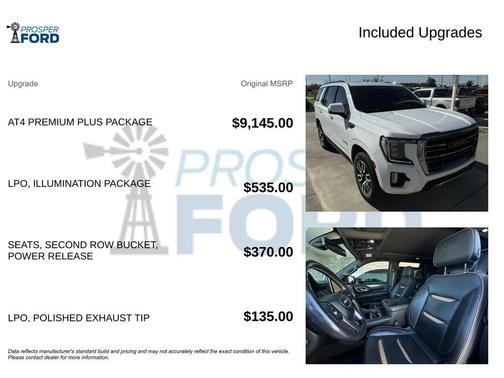 2021 GMC Yukon 4WD AT4