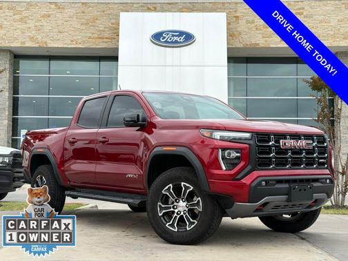 Volcanic Red Tintcoat 2024 GMC Canyon AT4