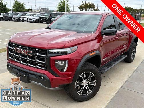 Volcanic Red Tintcoat 2024 GMC Canyon AT4