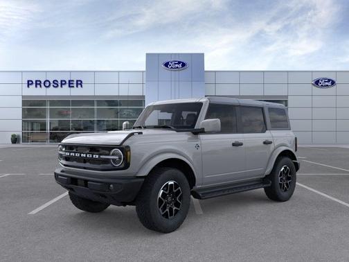 Avalanche Gray 2026 Ford Bronco Outer Banks