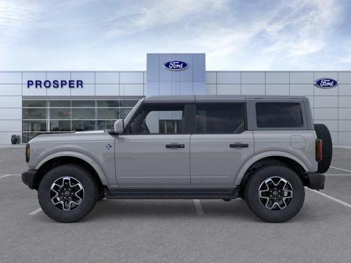 Avalanche Gray 2026 Ford Bronco Outer Banks