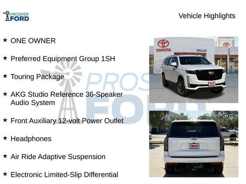 2022 Cadillac Escalade ESV Sport Platinum