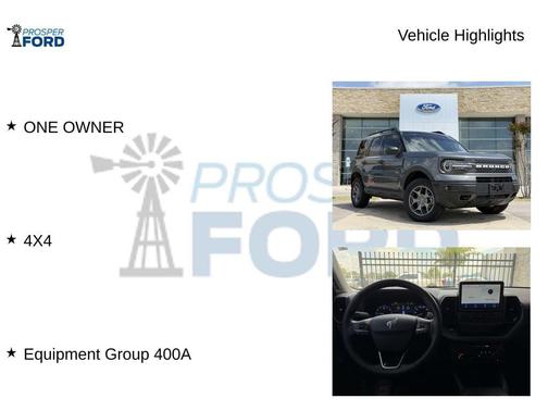 Carbonized Gray Metallic 2024 Ford Bronco Sport Badlands
