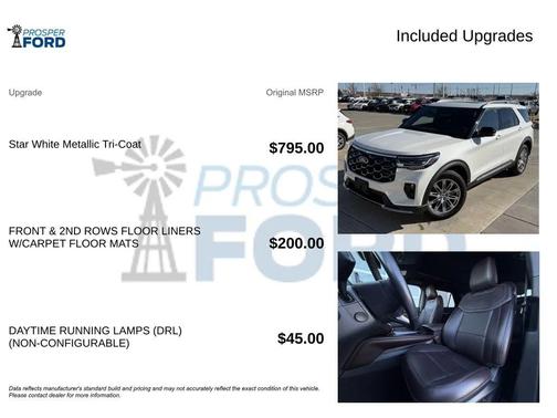 2025 Ford Explorer Platinum