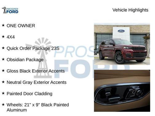 Velvet Red Pearlcoat 2025 Jeep Grand Cherokee L Summit