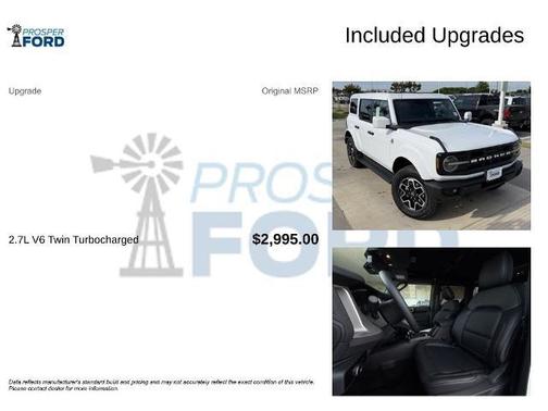 Oxford White 2026 Ford Bronco Outer Banks