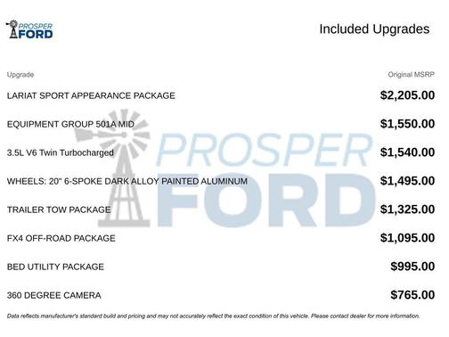 Oxford White 2022 Ford F-150 Lariat
