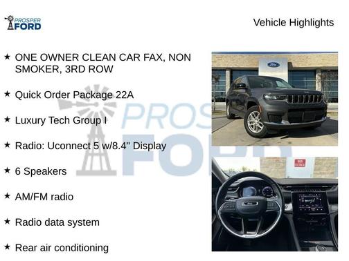 2022 Jeep Grand Cherokee L Laredo