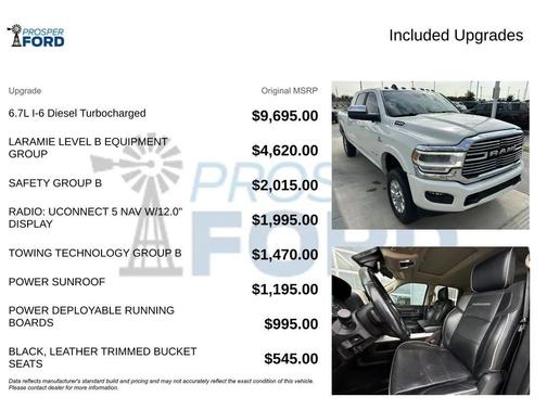 2022 RAM 2500 Laramie Mega Cab 4x4 6'4' Box