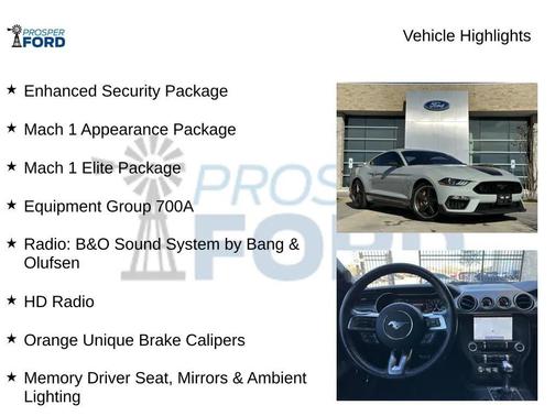 2021 Ford Mustang Mach 1 Fastback