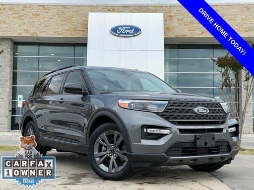 Carbonized Gray 2023 Ford Explorer XLT