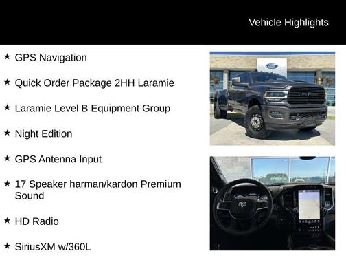 2024 RAM 3500 Laramie Crew Cab 4x4 8' Box