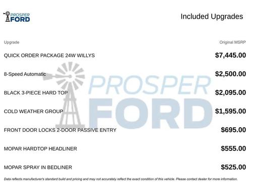 2023 Jeep Gladiator Willys 4x4
