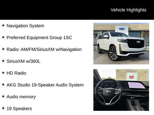 2022 Cadillac Escalade Sport