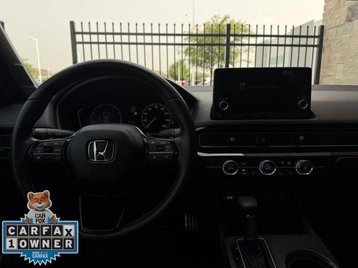 Crystal Black Pearl 2025 Honda Civic Sport