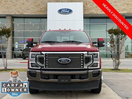 Race Red 2022 Ford F-350 King Ranch