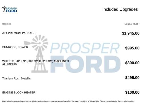 2023 GMC Sierra 1500 AT4