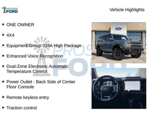 2022 Ford Bronco Badlands