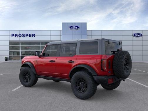 Ruby Red Tinted 2026 Ford Bronco Badlands