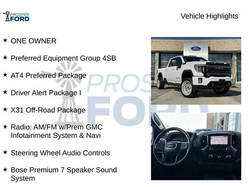 2022 GMC Sierra 2500 AT4