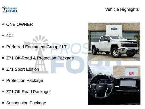 Summit White 2024 Chevrolet Silverado 2500 LT