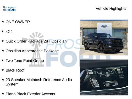 Midnight Sky 2024 Jeep Grand Wagoneer L Series II 4x4