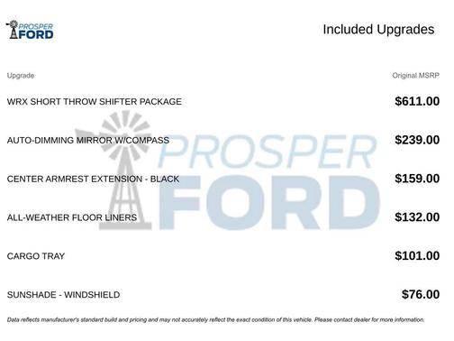 2020 Subaru WRX Limited