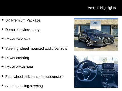 2021 Nissan Altima SR FWD