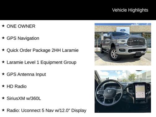 2024 RAM 2500 Laramie Crew Cab 4x4 6'4' Box