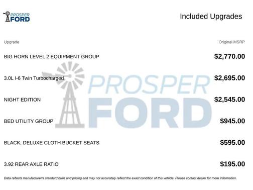 2025 RAM 1500 Big Horn/Lone Star