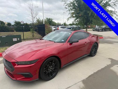 Red Metallic 2024 Ford Mustang EcoBoost