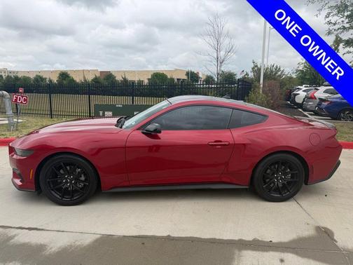 Red Metallic 2024 Ford Mustang EcoBoost