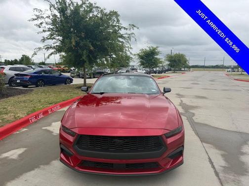 Red Metallic 2024 Ford Mustang EcoBoost