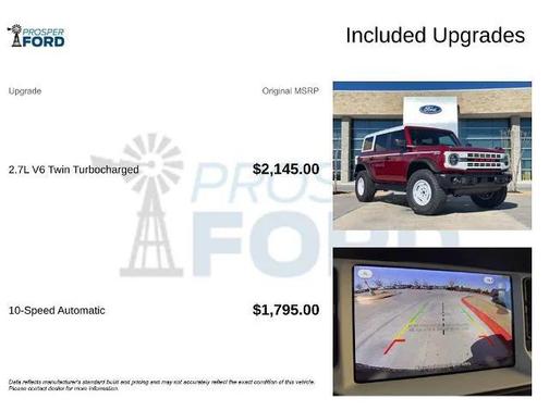 2025 Ford Bronco Heritage Edition