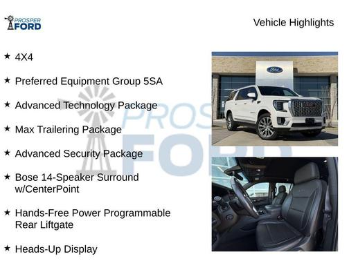 2022 GMC Yukon XL Denali