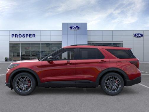 Rapid Red Tinted 2026 Ford Explorer ST