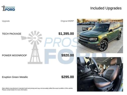 2024 Ford Bronco Sport Outer Banks