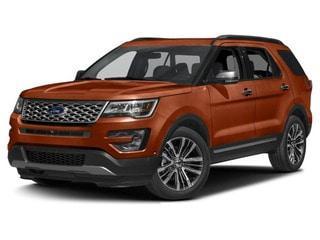 Ruby Red 2017 Ford Explorer Platinum