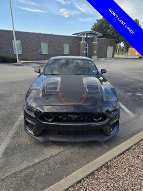 Shadow Black 2023 Ford Mustang Mach 1 Fastback