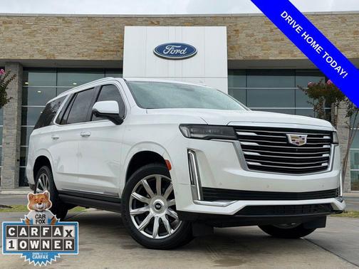 Crystal White Tricoat 2023 Cadillac Escalade Premium Luxury Platinum