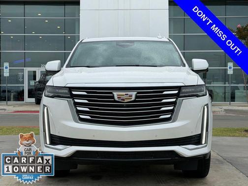 Crystal White Tricoat 2023 Cadillac Escalade Premium Luxury Platinum
