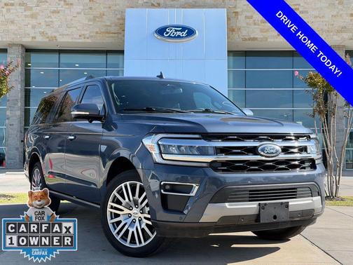 Blue Metallic 2023 Ford Expedition Max Limited