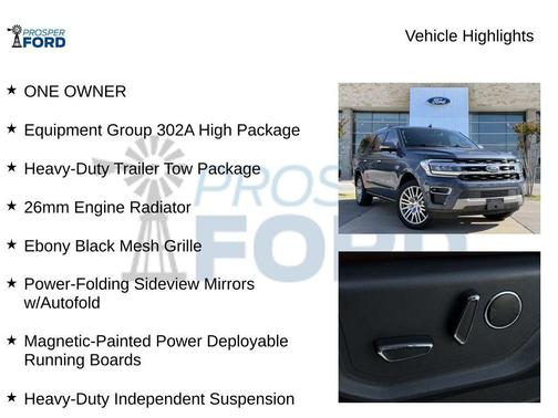 Blue Metallic 2023 Ford Expedition Max Limited