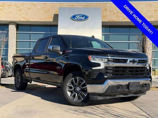 Black 2023 Chevrolet Silverado 1500 LT Truck