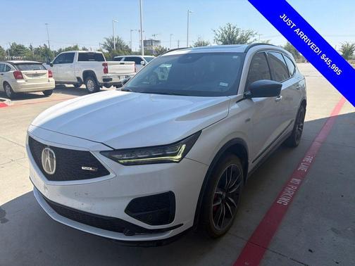 Platinum White Pearl 2023 Acura MDX Type S w/Advance Package