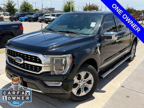 Agate Black 2023 Ford F-150 Platinum