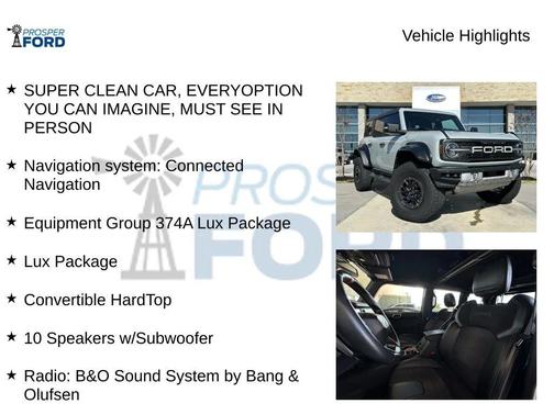 2023 Ford Bronco Raptor