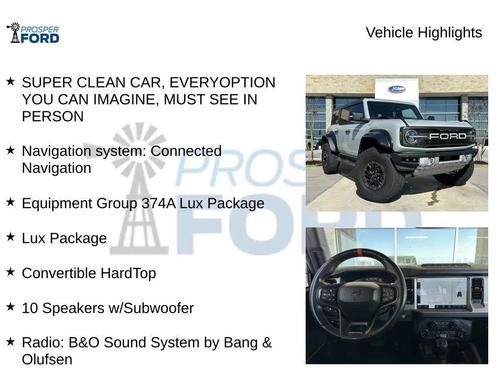 2023 Ford Bronco Raptor